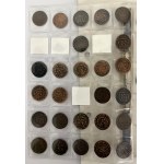 Poniatowski, a collection of Pennies 1766-1794 (36pc)