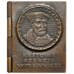 KAW-Medaille / Plakette - eindrucksvoll - aufklappbar, in Buchform