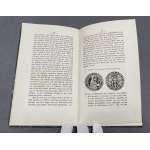 Vossberg, Zur Münzgeschichte der Stadt Danzig von 1572 bis 1577, Berlin 1843 - NAKŁAD 25 szt.