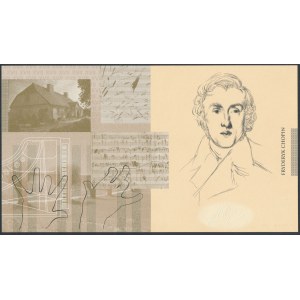 PWPW-Karte Frederic Chopin - Einladung zu einem Konzert