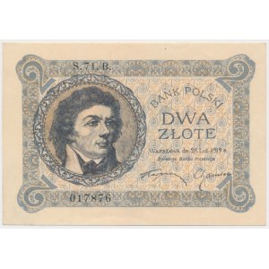 2 złote 1919 - S.71.B