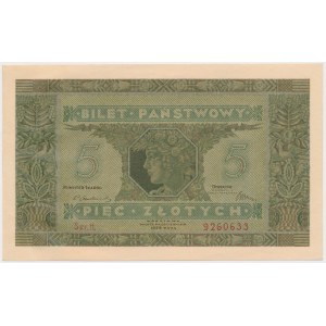 5 złotych 1926 - Ser.H