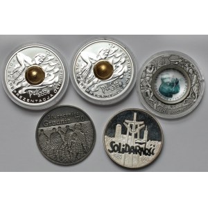 Third Republic, silver coin package (5pcs)