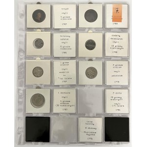 Poniatowski, from the shekel to the zloty, set (21pcs)