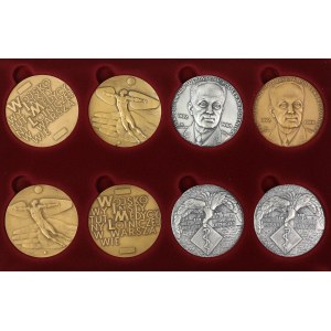 Military Institute of Aerospace Medicine medals, set (8pcs)