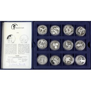 Silbermünzen zum Thema Olympia - fast ein KILOGRAMM Silber