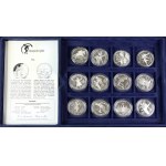 Olympic-themed silver coins - almost a KILOGRAM of silver