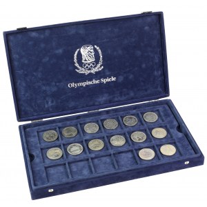 Set of coins related to the Olympics (14pcs)