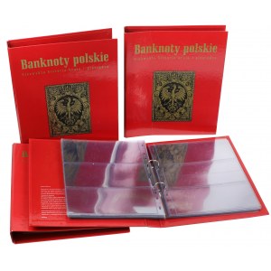 Used cards for Optima 2C and 3C banknotes in albums Polish banknotes