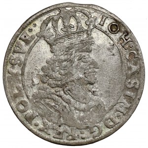 Johannes II. Kasimir, Sechster von Bromberg 1661 TT - größere Krone