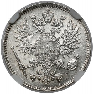 Finlandia / Rosja, Mikołaj II, 50 penniä 1916