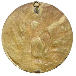 Medalion (235mm) Herb Lwowa - malowany