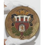 Medallion (235mm) Coat of arms of Lviv - painted