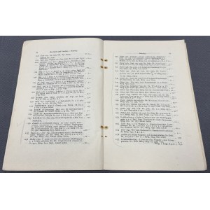 Schulman, Verkäuflicher - katalog aukcyjny 1930 Nr.82