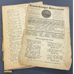 Braunschweiger Munzverkehr, katalog ofertowy 1928 r. Nr 2