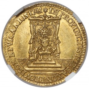 Augustus III Sas, Vikariat Dukat 1741