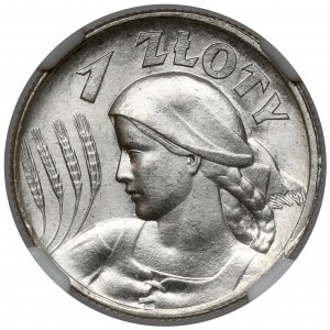 Kobieta i kłosy 1 złoty 1925