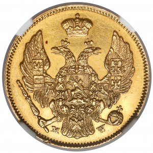 3 ruble = 20 złotych 1836 MW, WARSZAWA - rzadkość