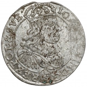 Jan II Kazimierz, Szóstak Bydgoszcz 1667 TLB