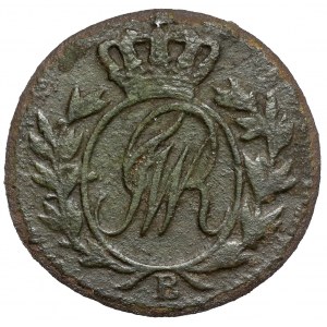 West Prussia(?), Half-penny 1796-B, Wrocław - REGNI BORUSS - very rare