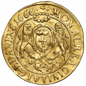 Jan II. Kasimir, Herzog von Danzig 1666 DL
