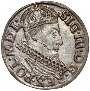 Zygmunt III Waza, Trojak Kraków 1620 - piękny