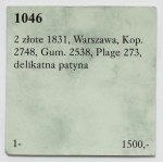 November Uprising, 2 zloty 1831 KG
