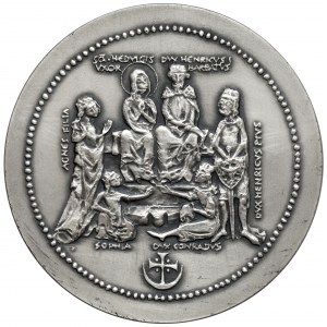 SILVER medal, royal series - Henry the Bearded.