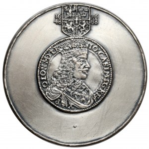 Medal SREBRO, seria królewska - Jan II Kazimierz