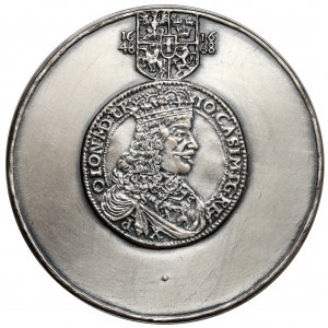 SILVER medal, royal series - John II Casimir