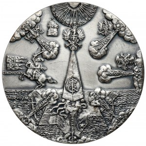 Strieborná medaila, kráľovská séria - Ján II Kazimír