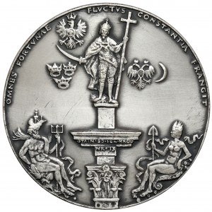 Strieborná medaila, kráľovská séria - Žigmund III Vasa
