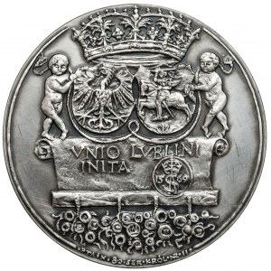 Stříbrná medaile, královská série - Zikmund II Augustus