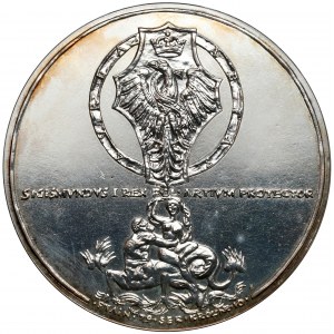 Stříbrná medaile, královská série - Zikmund I. Starý