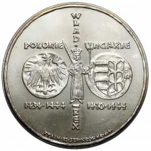 Medal SREBRO, seria królewska - Władysław Warneńczyk
