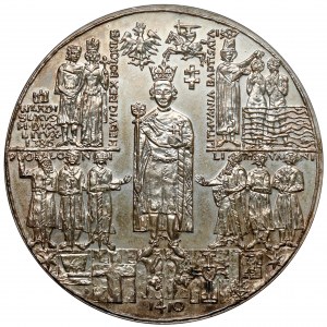 SILBERNE Medaille, königliche Serie - Władysław II Jagiełło