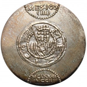 SILVER medal, royal series - Mieszko III the Old