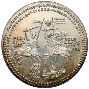 SILBERNE Medaille, königliche Serie - Bolesław III Wrymouth
