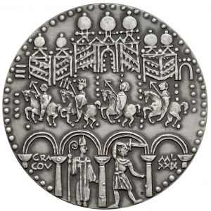 Strieborná medaila, kráľovská séria - Boleslav II Smelý