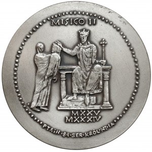 Medal SREBRO, seria królewska - Mieszko II