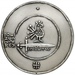 Strieborná medaila, kráľovská séria - Bolesław Chrobry
