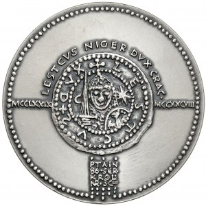SILBERNE Medaille, königliche Serie - Leszek der Schwarze