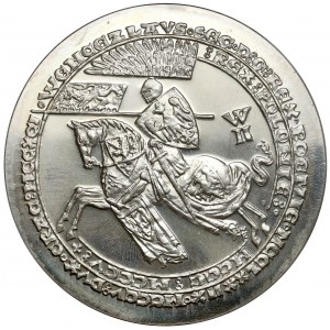 SILVER medal, royal series - Wenceslas II of Bohemia