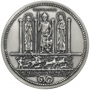 Stříbrná medaile, královská série - Boleslav V. Čistý
