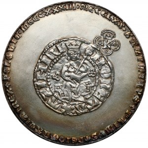 SILBERNE Medaille, königliche Serie - Kasimir III. der Große