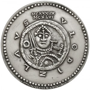 SILBERNE Medaille, königliche Serie - Ladislaus II. der Verbannte