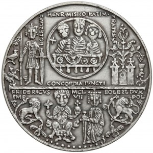 Medal SREBRO, seria królewska - Bolesław IV Kędzierzawy