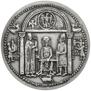 Strieborná medaila, kráľovská séria - Kazimír II. spravodlivý