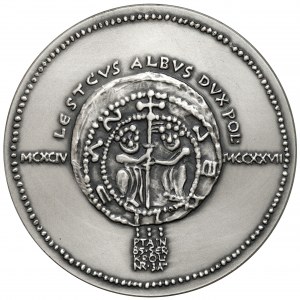 SILBERNE Medaille, königliche Serie - Leszek der Weiße