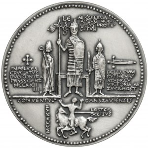 Medal SREBRO, seria królewska - Leszek Biały